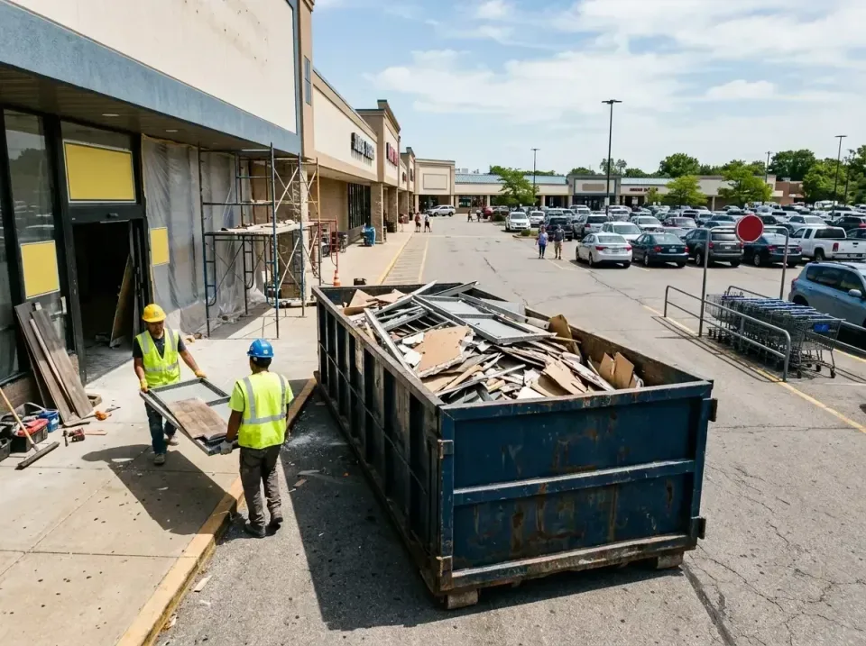 retail-store-renovation-debris-003 — frequently asked questions, Roll-off Dumpster Rentals in Williamstown, KY